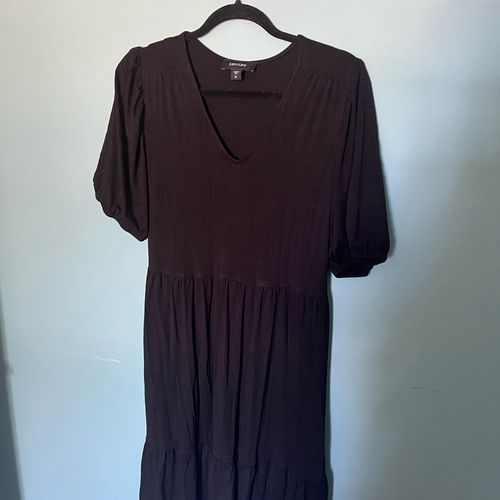 Karen Kane Black Midi Dress